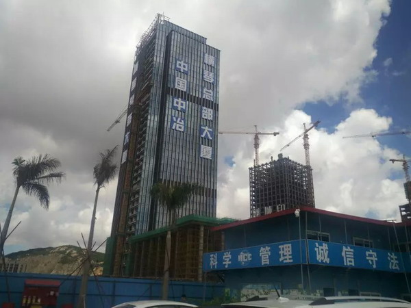 中*中冶橫琴總部大廈項目，淞江內(nèi)外壓平衡波紋補償器，上海內(nèi)外壓平衡波紋補償器