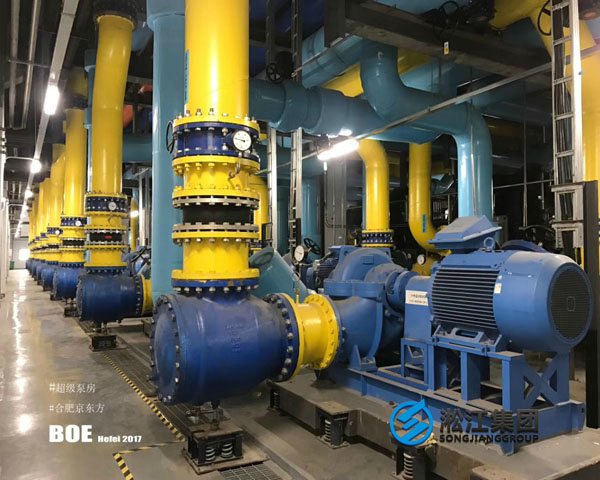 【NR】DN300單球橡膠接頭“天然橡膠加強型” 橡膠接頭在模塊化冷站中的作用